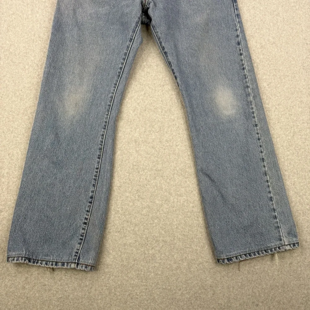 Vintage Levis‎ Jeans Mens 33x29 Blue Y2K 517 Bootcut Denim Western Cotton